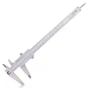 Vernier Caliper, DVLR-0805 0-8 Inch/200 mm, Inch (Fraction)/Metric, Stainless...