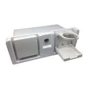 [TechBrands] White Glove Box with Drink Holders