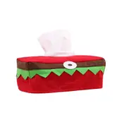4PCS Christmas Tissue Box Decorative Tissue Dispenser Multicolor Tissue Holder For Navidad 2021 Xmas Decor Home Decorations