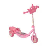 Disney Princess Light Up Bubble Scooter Multi colour Light up Deck