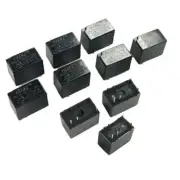 10Pcs HK23F DC12V SHG Coil DPDT 6 Pin Mini Power Relay PCB Type DED LOVE