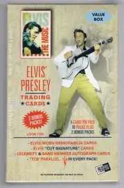2007 PRESS PASS ELVIS PRESLEY THE MUSIC FACTORY SEALED VALUE/BLASTER BOX