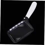Ipetboom Handheld Magnifying Glass with LED Light for Elderly Lightweight Portable Magnifier Tool for Reading Books Jewelry