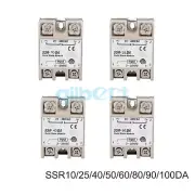 SSR Single-phase Solid State Relay 10-100A DC-AC Input 3-32VDC Load 24-380VAC