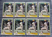 (8) Dave Parker 1982 Donruss Baseball NM Card Lot #95