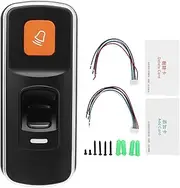 Nutriess Fingerprint Door Locks System Fast Identification Card Unlocking Weatherproof Door Access Control System Biometric Door Opener RFID Access Control Electronic