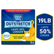 Long Lasting Concentrated Clumping Cat Litter with Febreze Freshness, 19 Lbs