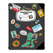 iPad Air 13-inch (M2/M3) iPad Impact Case Brachio Composition Book