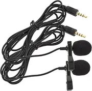 ERINGOGO 3.5mm Lapel Microphone Interview Recording Live Streaming Mini for Portable for Video Recording