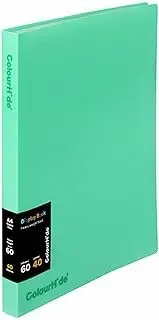 Colourhide Fixed Display Book 40 Sheets, Biscay Green