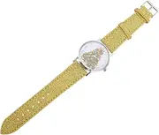 [BESTYASH] 1 PC Ladies Christmas Tree Table Xmas Gold Watch Women Ladies Watches Woman Watch Women Wristwatch For Women Retro Decor Lovely Women Watch Golden Ordinary Glass Mirror