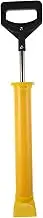 Cement Grouting Tool with Flat Head Applicator Durable Device for Filling Cracks Walls and Frames Comfortable Handle for Easy Use Grout Equipment