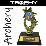 130mm ARCHERY Trophy Award GOLD STAR [target bow competition hunting]
