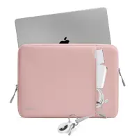 在飛比找momo購物網優惠-【tomtoc】完全防護 粉 14吋MacBook Pro 