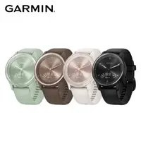 在飛比找momo購物網優惠-【GARMIN】vivomove Sport 指針智慧腕錶
