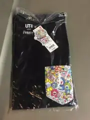 Uniqlo X Takashi Murakami X Doraemon Tee Size L Black