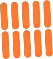 ERINGOGO 100Pcs Wooden Nail Files Double Sided Nail Buffing Tools for Manicure Pedicure Professional Nail Care with Comfortable Ends for Salons DIY at Home