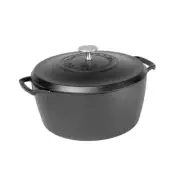 Lodge Blacklock Triple Seasoned Cast Iron 5.5 Quart Dutch Oven 5.2L