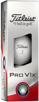Titleist Pro V1x RCT – 3 Golf Balls for Elite Speed, Spin & Accuracy