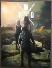 TWD The Walking Dead NYCC 2019 Limited Edition Poster - Darryl, Carol, Michonne