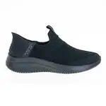 SKECHERS ULTRA FLEX 3.0 [149708WBBK] 女 健走鞋 休閒 步行 舒適 套穿式 寬楦 黑