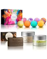 Predire Paris 17oz Invigorating & Relaxation Complete Bath Set - Coconut