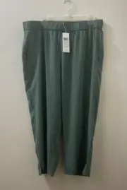NWT $178 Eileen Fisher Nori Sandwashed Tencel Slouchy Crop Pant S M L