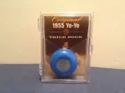 Duncan Blue Yo-Yo, w/ 1955 Trick book