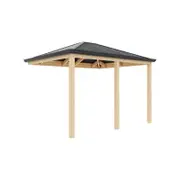 Softwoods 3.6 x 3.0m Hip Ends Pergola / Patio Kit