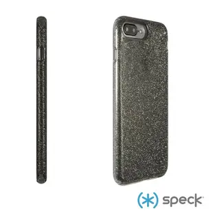 Speck iPhone 7/7+/8 Plus Presidio Clear+Glitter 金色玻璃水晶防摔保護殼