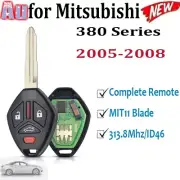 Complete Remote Key To Suit Mitsubishi 380 Series 2005-2008 313.8Mhz 4B right