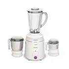 Sujata Supermix 900 Watts Mixer Grinder, 3 Versatile Jars (White)