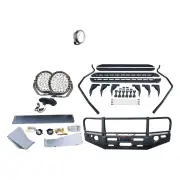 Premium Armor 3 Loop Bullbar Light Side Steps for Toyota Landcruiser LC200 17-On