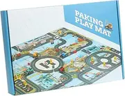 ULDIGI 1 Set Interactive Traffic Learning Game Mat for Play Pad with Engaging Traffic Signs for Family Fun and Parent Bonding Activities