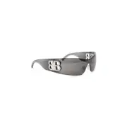 [Balenciaga] Balenciaga-Black Bossy Mask Sunglasses-Donna OS OS