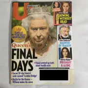 US Weekly Magazine November 8 2021 Queen's Final Days Alec Baldwin Haunted