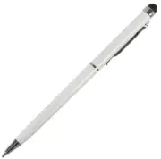 Stylus Pen Touch & Write Retractable Ball Point Non Scratch Nib 140mm White