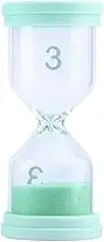 Sand Timer - Hour Glass Sand Timers | Sand Timers for Kids | 5 Minute Sand Timer | Egg Timers for Kids | 5 Minute Timer | Small Colorful Hour Glass | Cartoon Sand Clock for School Classroom