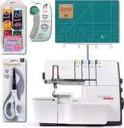 Bernette B64 Airlock Threading Overlock Serger Bundle with tools
