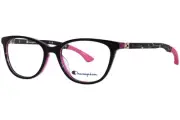 Champion Tri-Flex Bliss C01 Eyeglasses Youth Girl's Black/Mulberry Full Rim 50mm