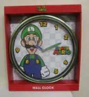 New In Box: Super Mario Wall Clock - Featuring Luigi