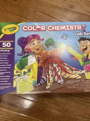 Crayola Color Chemistry Lab Set Instructions For 50 Experiments New in Box