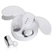 TWS bluetooth 5.0 Earphone Binaural Wireless Stereo Waterproof Earbuds Headphones With Mic WHITE COLOR