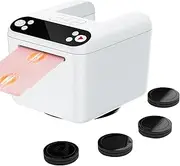 VQP Automatic Card Dealer Machine, 1/2/3 Deck Playing Cards Dealer, Rechargeable Rotating Robot Card Dealing Machine for Uno Phase 10 Five Crowns Casino Poker Games, Texas Hold’em Mode, 4 Buttons