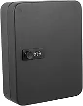 SHOWERORO 1Set Slot Key Box Wall Mounted Key Storage Cabinet Security Lock Box with Code Lock Organize Multiple Keys Safely Compact Design for Home Office Use