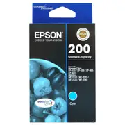 Original Epson 200 Cyan ink T200292 XP-100 XP-200 XP-300 XP-310 XP-400 XP-410 WF-2510 WF-2520 WF-2530 WF-2540