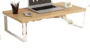 NNETM Vintage Wood Monitor Stand Riser - 30cm Wood