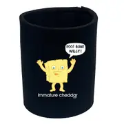 Immature Chedder - Funny Novelty Stubby Holder
