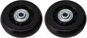 [CDQL] Luggage Wheel Replacement Kit Silent Operation Dual Bearing Swivel Caster Wheels Bearings Repair for Trolley Case Suitcase Bearings Repair Kits with Installation Tool