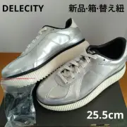 Asics Onitsuka Tiger DELECITY 1183A963 PURE SILVER With Shoe Bag 25.5cm US7.5